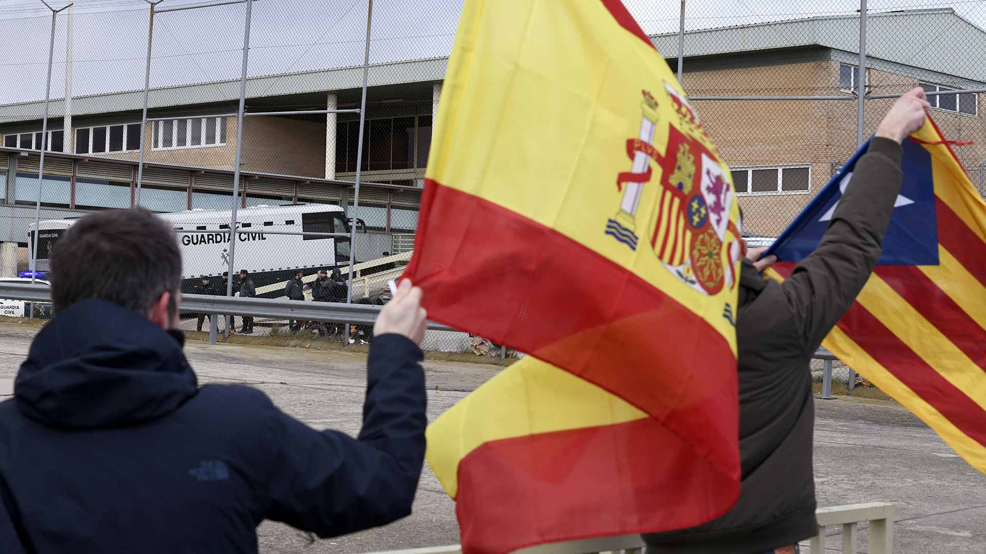 Los presos del 'procés' llegan a las cárceles madrileñas