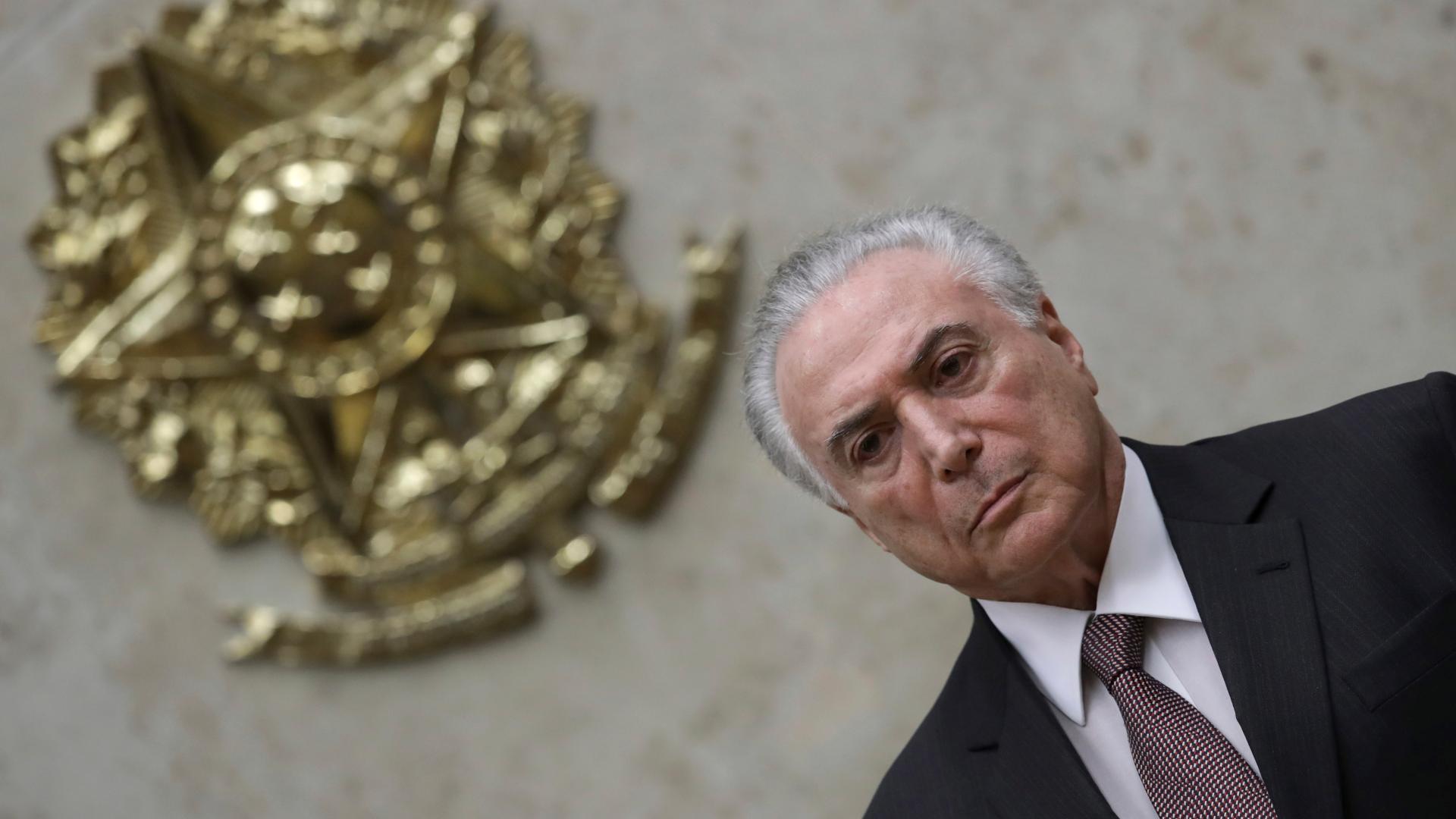 Detenido el expresidente de Brasil Michel Temer