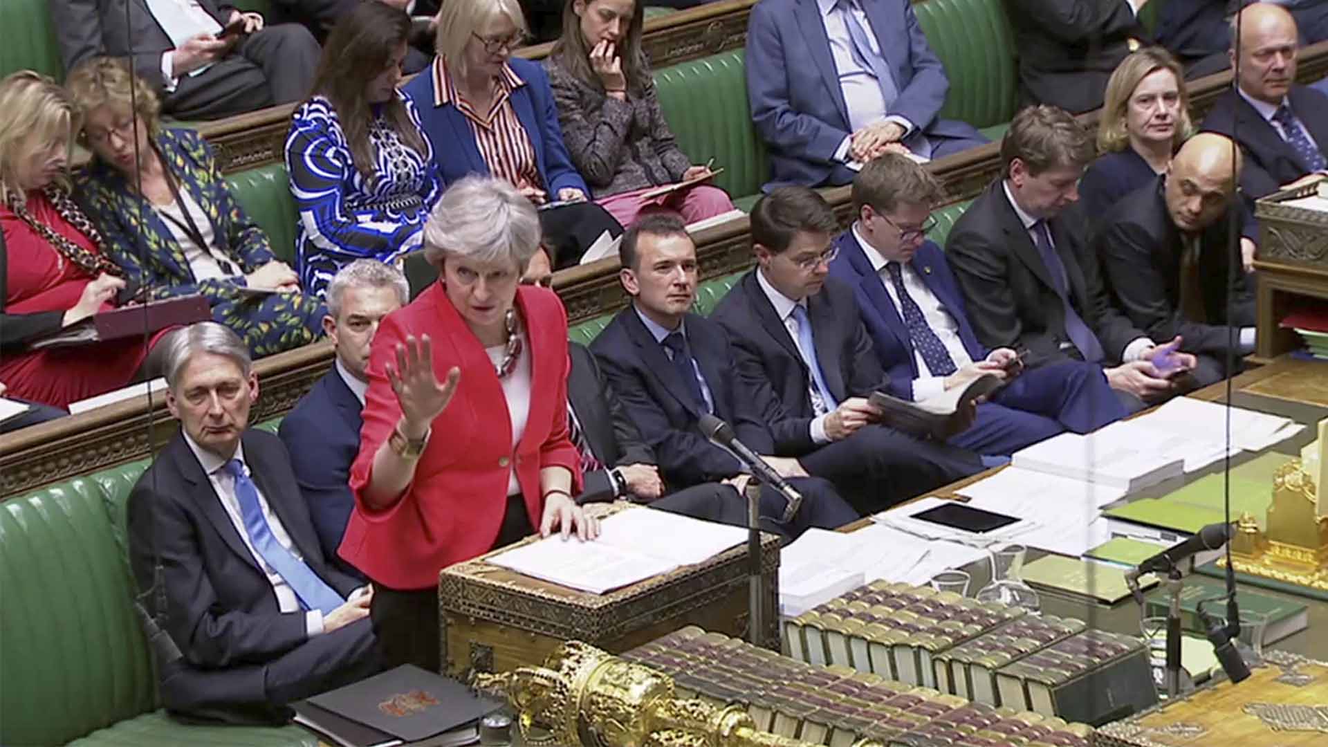 El Parlamento británico rechaza de nuevo el acuerdo del Brexit presentado por Theresa May