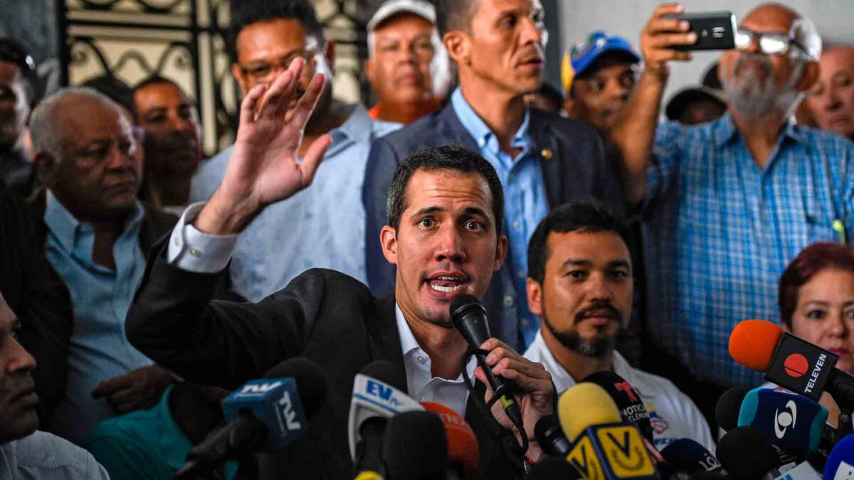 Guaidó anuncia un paro progresivo de los funcionarios públicos en Venezuela