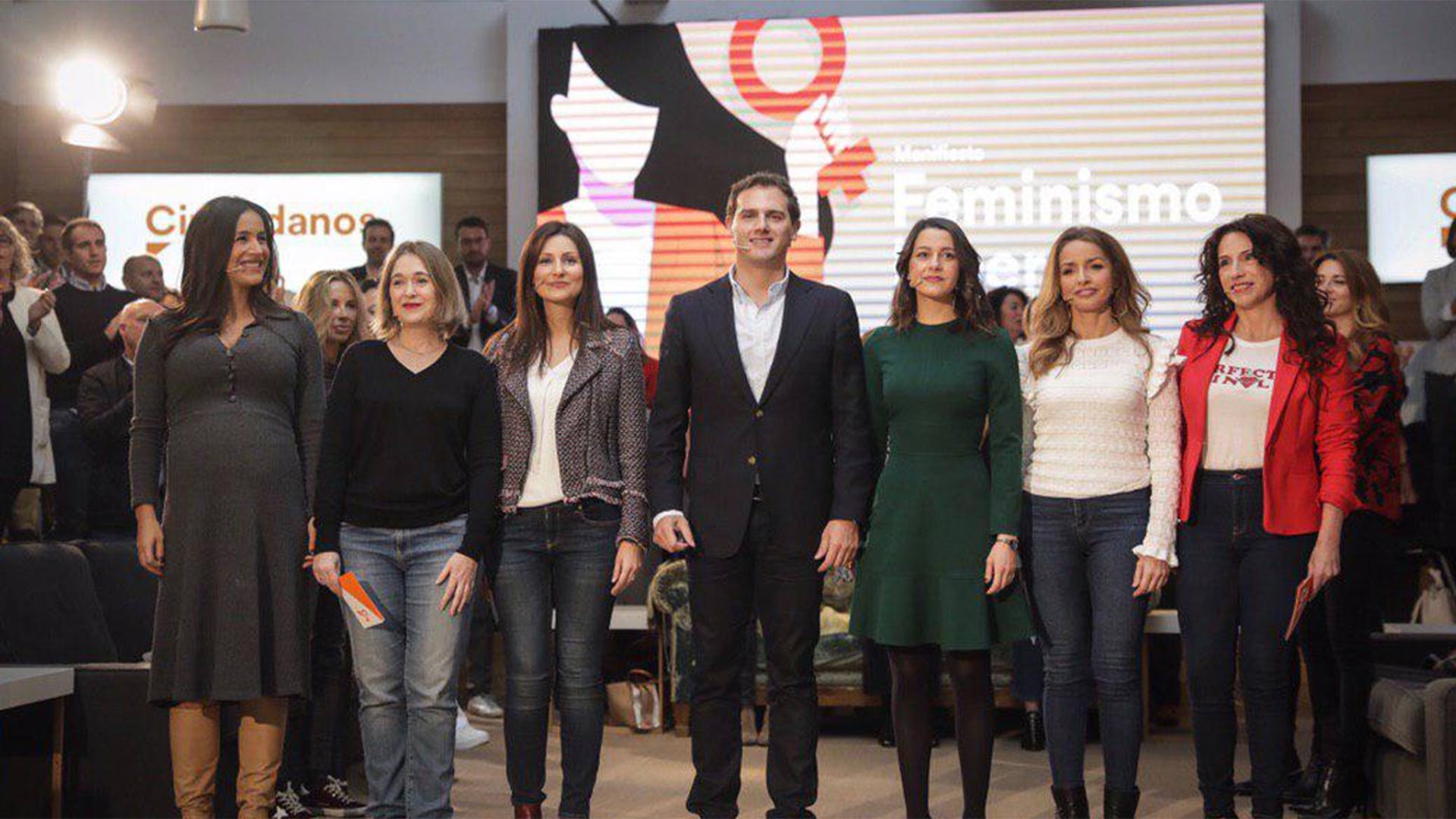 Inés Arrimadas presenta el decálogo ‘Feminismo Liberal’ de Ciudadanos de cara al 8 de marzo