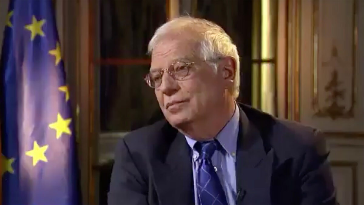 Josep Borrell abandona una entrevista en una televisión alemana al ser preguntado por Cataluña