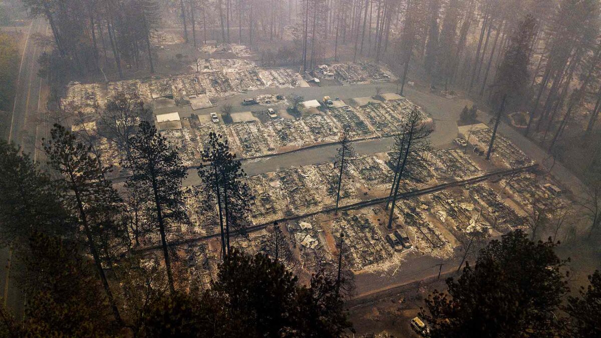 La eléctrica PG&E admite ser la causa «probable» del incendio que dejó más de 80 muertos en California