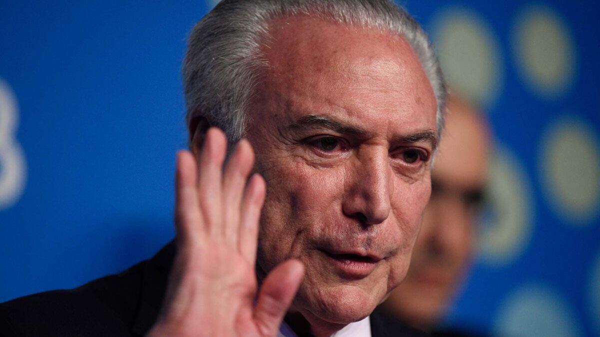 La Justicia de Brasil ordena liberar al expresidente Michel Temer