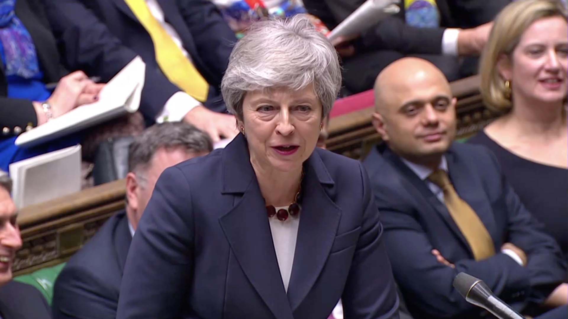 Theresa May ofrece su dimisión si el Parlamento aprueba el acuerdo del Brexit