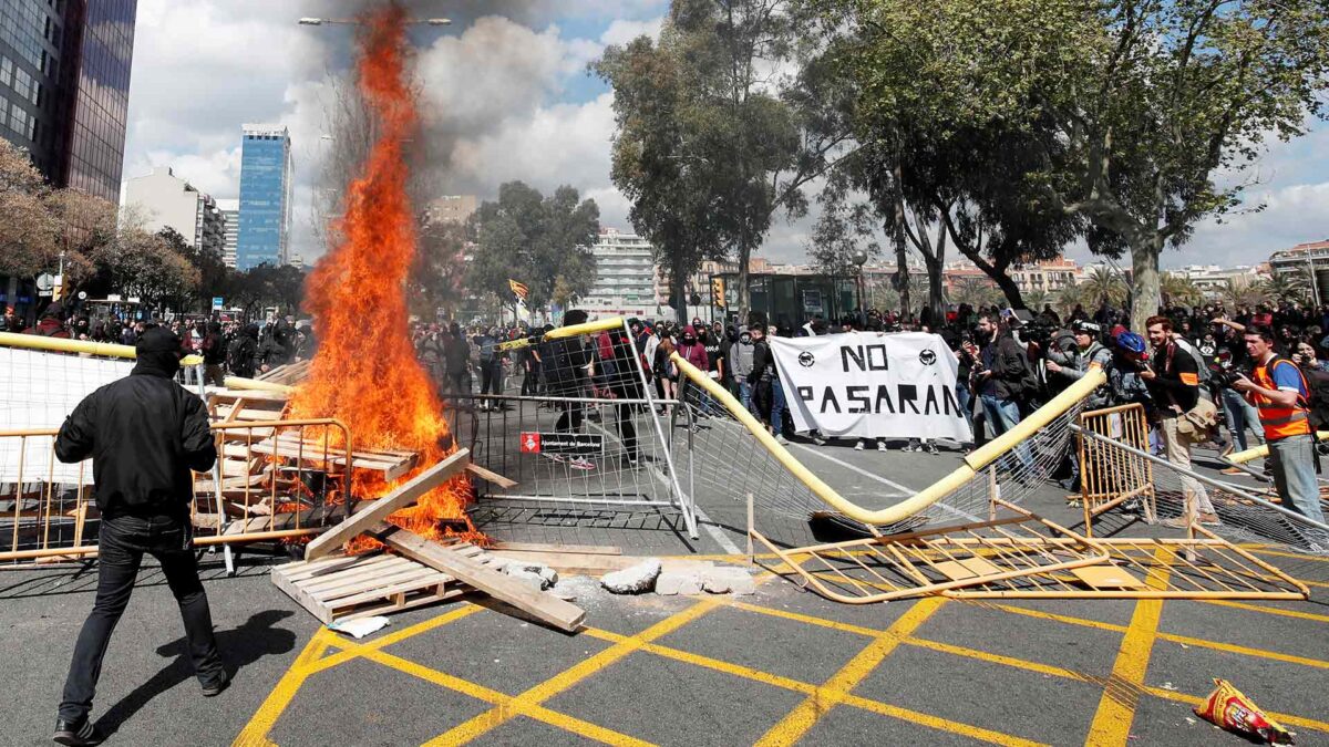 Prisión provisional para uno de los detenidos en Barcelona en las protestas contra Vox