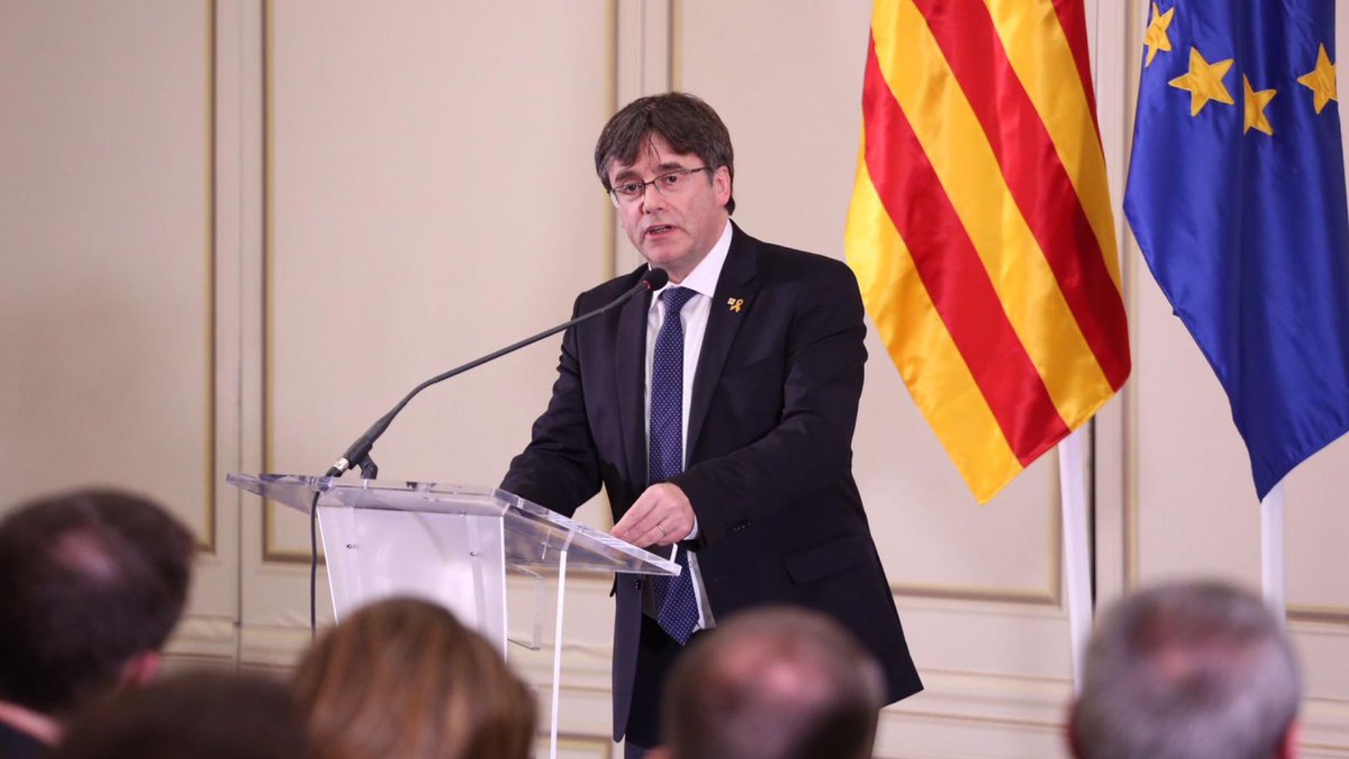 Puigdemont encabezará la lista de JxCat en las elecciones europeas del 26-M