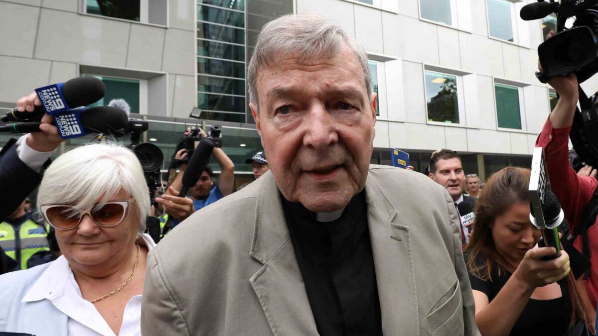 El cardenal Pell, condenado a seis años de prisión por pederastia