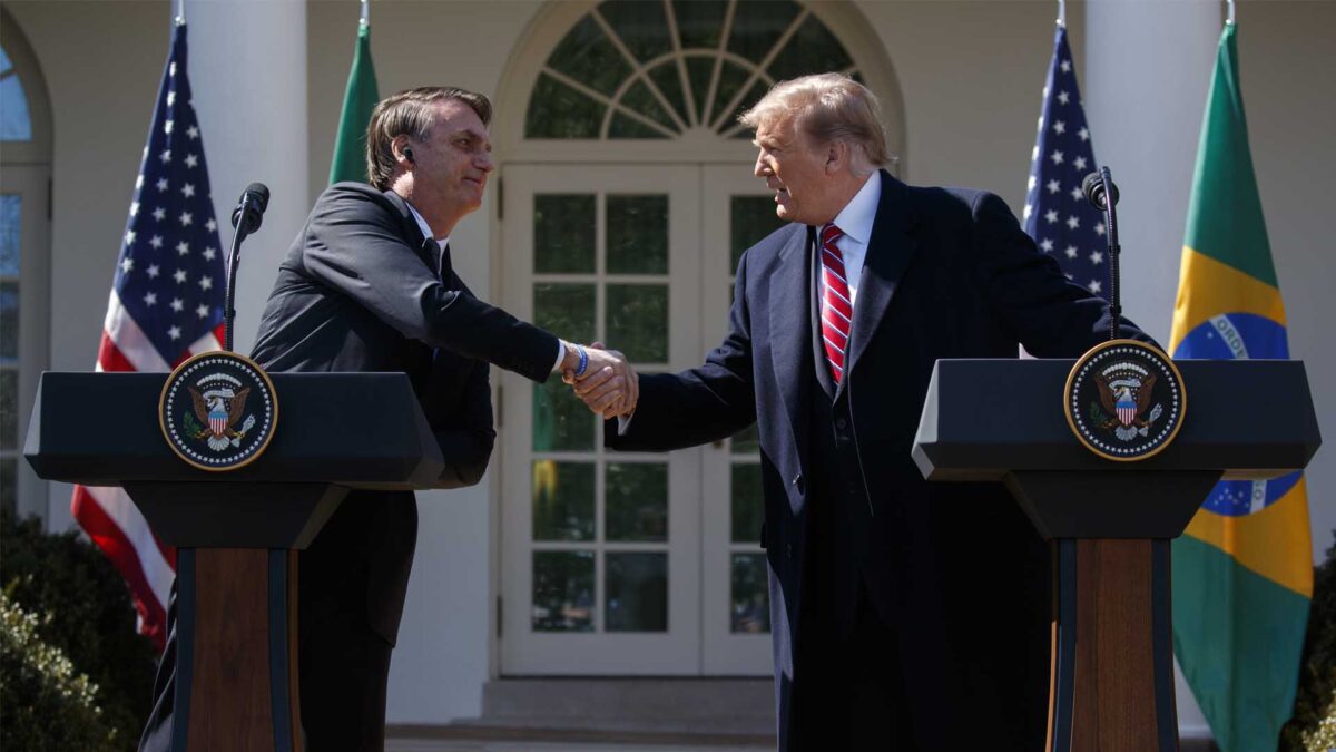 Trump y Bolsonaro sellan una alianza contra el socialismo en su primer encuentro