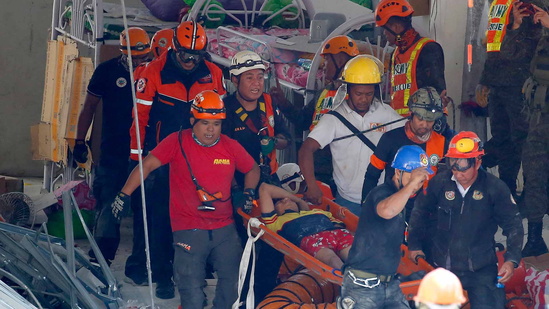 Un terremoto de magnitud 6,3 sacude Filipinas un día después de otro que dejó al menos 16 víctimas
