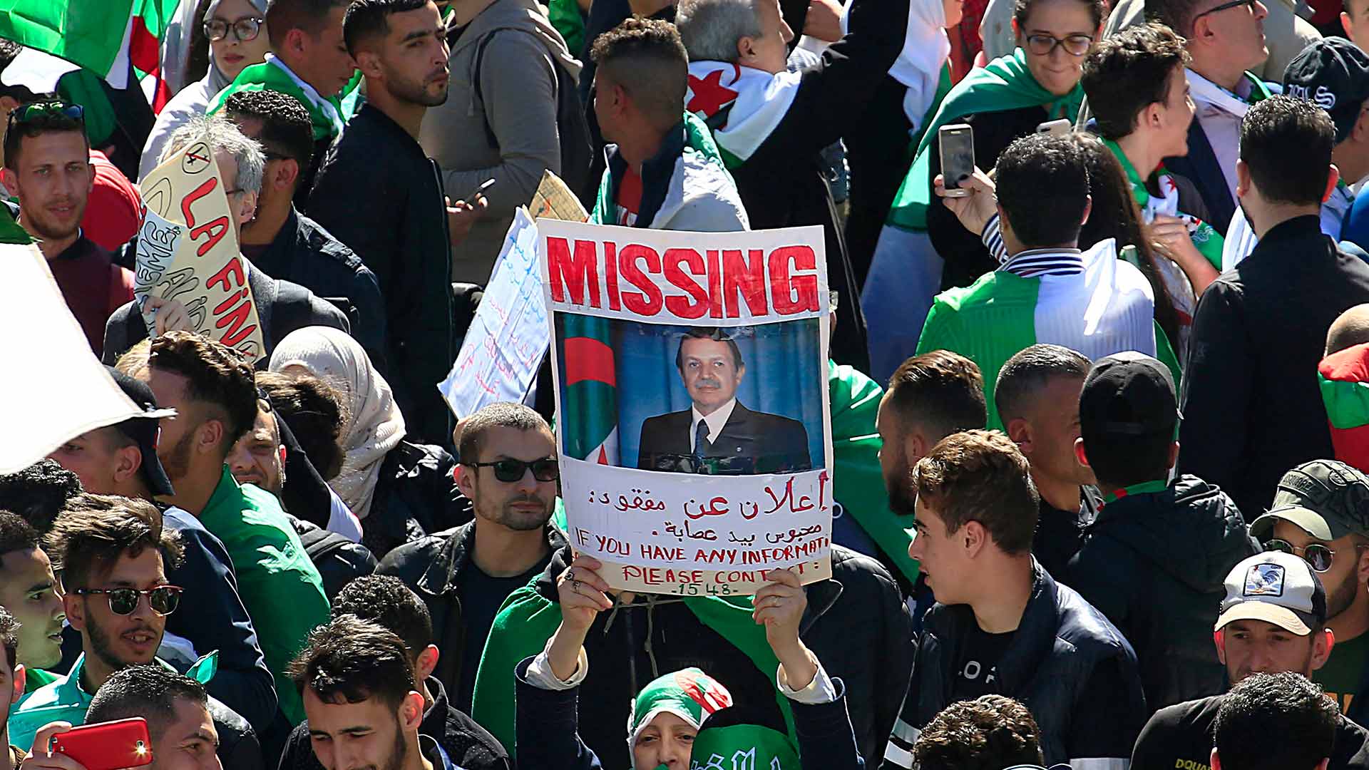 Bouteflika renunciará a la presidencia de Argelia antes del 28 de abril