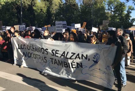 Cientos de jóvenes del movimiento 'Fridays For Future' se manifiestan en toda España a favor del clima
