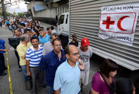 Cruz Roja comienza a distribuir ayuda humanitaria en Venezuela