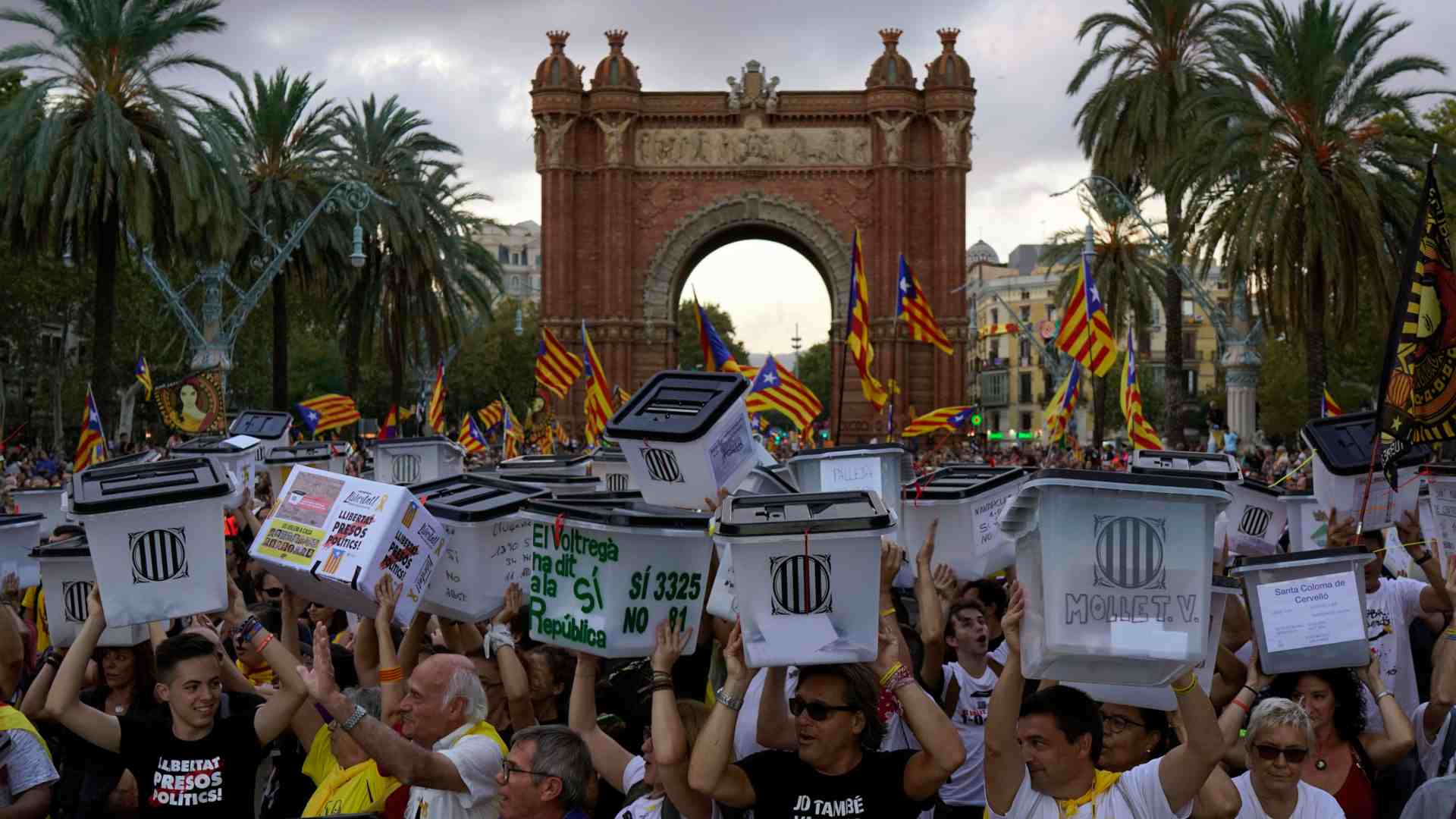 El 78% de los catalanes quiere un referéndum de autodeterminación