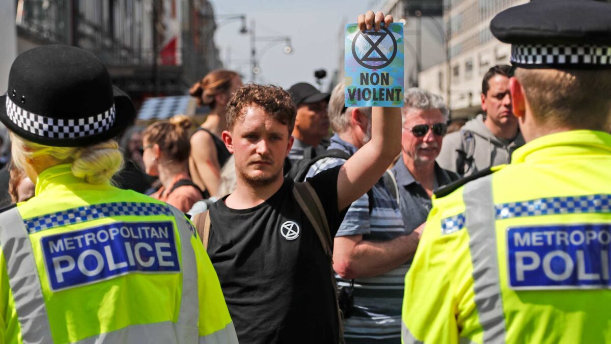 El movimiento ecologista Extinction Rebellion interrumpe sus bloqueos en Londres