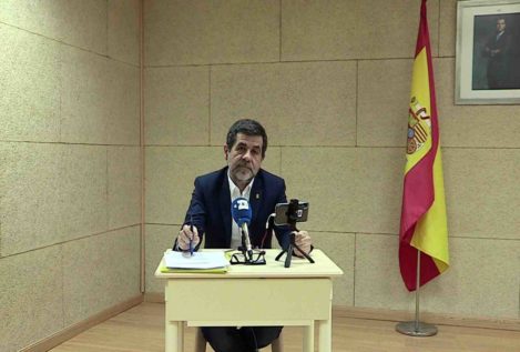 Jordi Sànchez da una rueda de prensa desde la cárcel e invita al PSOE a convertirse en un "socio estable"