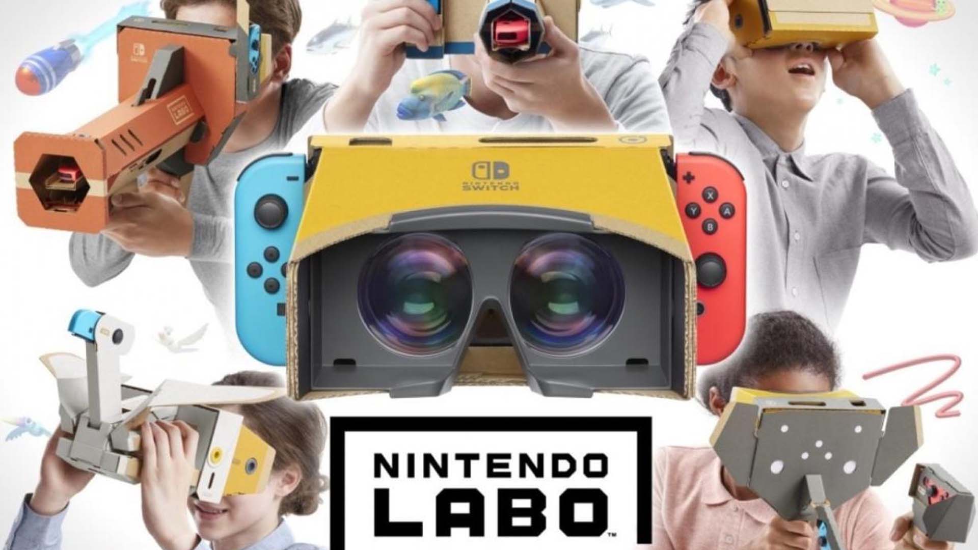 La realidad virtual llega a Nintendo Switch con el accesorio de cartón Labo VR