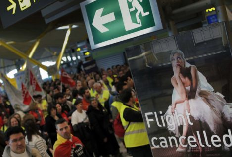 Oleada de huelgas en Semana Santa marcada con paros en aeropuertos, Air Nostrum y Renfe