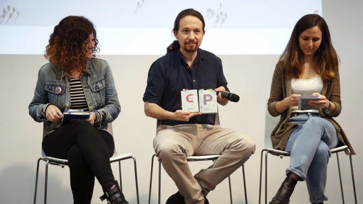 Podemos presenta un programa electoral «para cumplirlo», inspirado en la Constitución Española