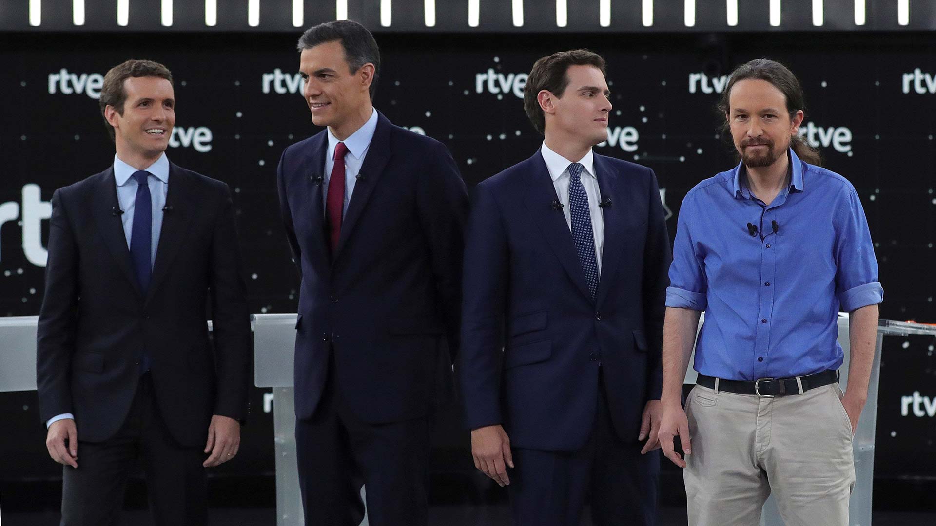Sánchez evita definir con quién está dispuesto a pactar en un debate a cuatro sin ganador claro