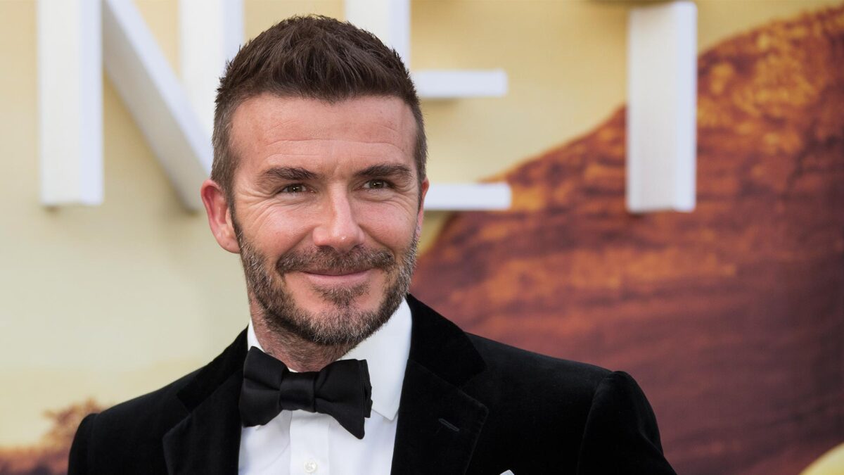 Una revista de 1998 predijo cómo sería David Beckham en 2020: sin pelo, sin dientes y cejijunto