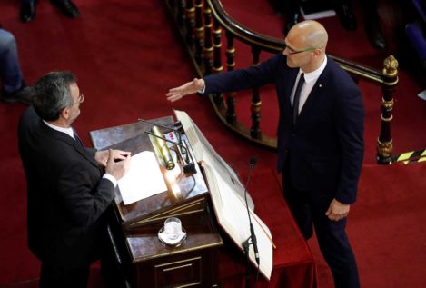 La Mesa del Senado suspende a Raül Romeva y deja a ERC sin grupo parlamentario