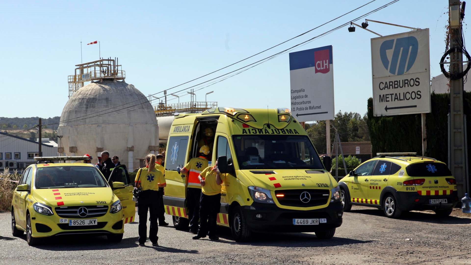 Al menos un muerto en Tarragona por una fuga en una empresa química
