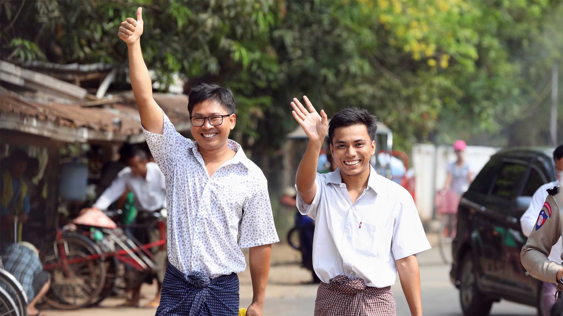 Birmania libera a los dos periodistas de Reuters condenados por investigar la matanza rohingya