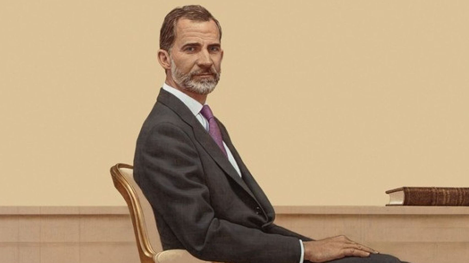 El Congreso presenta el retrato de Felipe VI que ha costado 88.000 euros