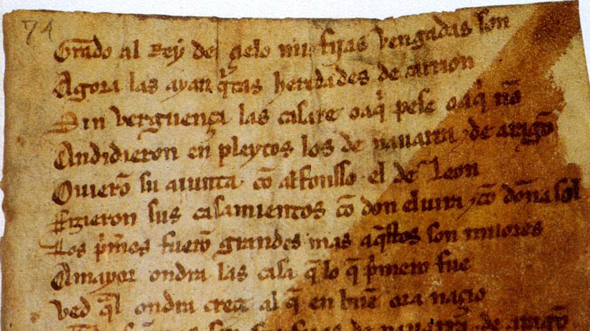 La Biblioteca Nacional exhibe la joya de la corona: el códice único del Cantar de Mío Cid