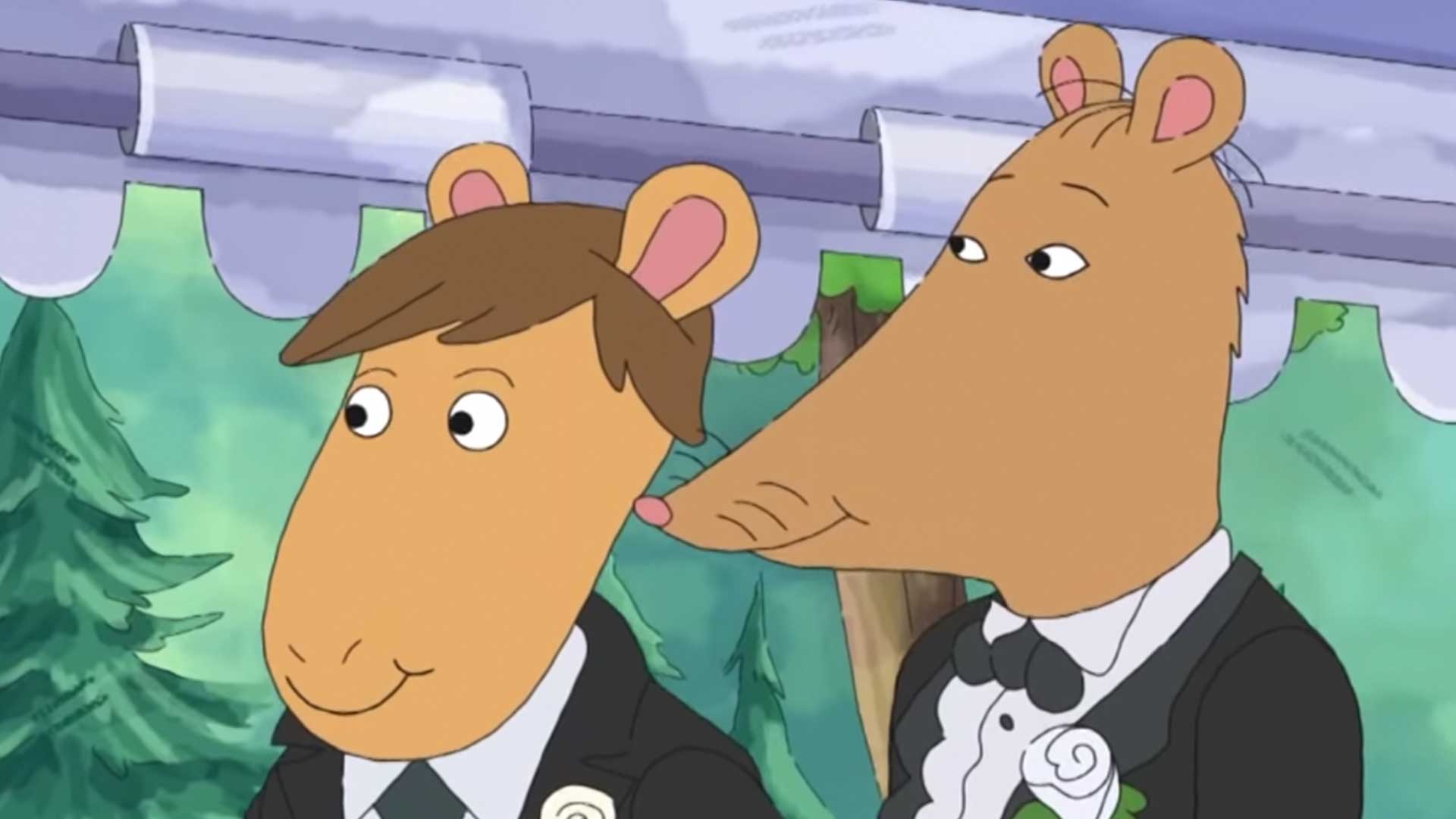 La televisión pública de Alabama censura 'Arthur' por mostrar una boda gay
