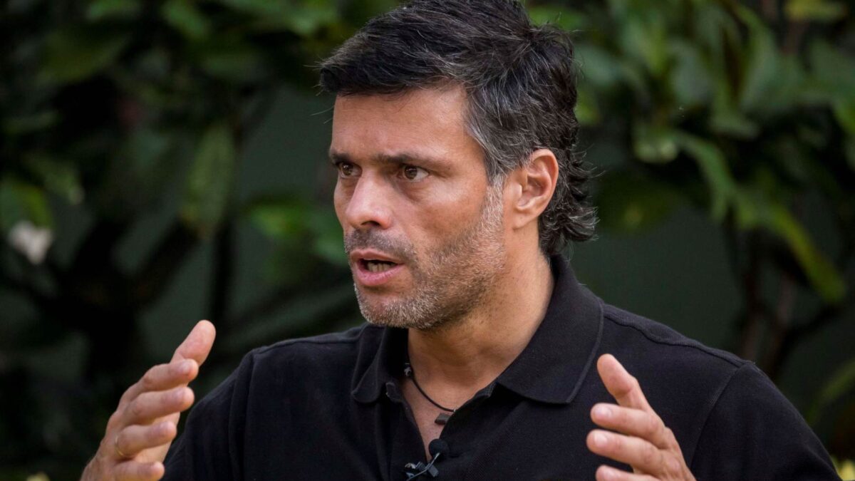 Leopoldo López no descarta una intervención militar en Venezuela