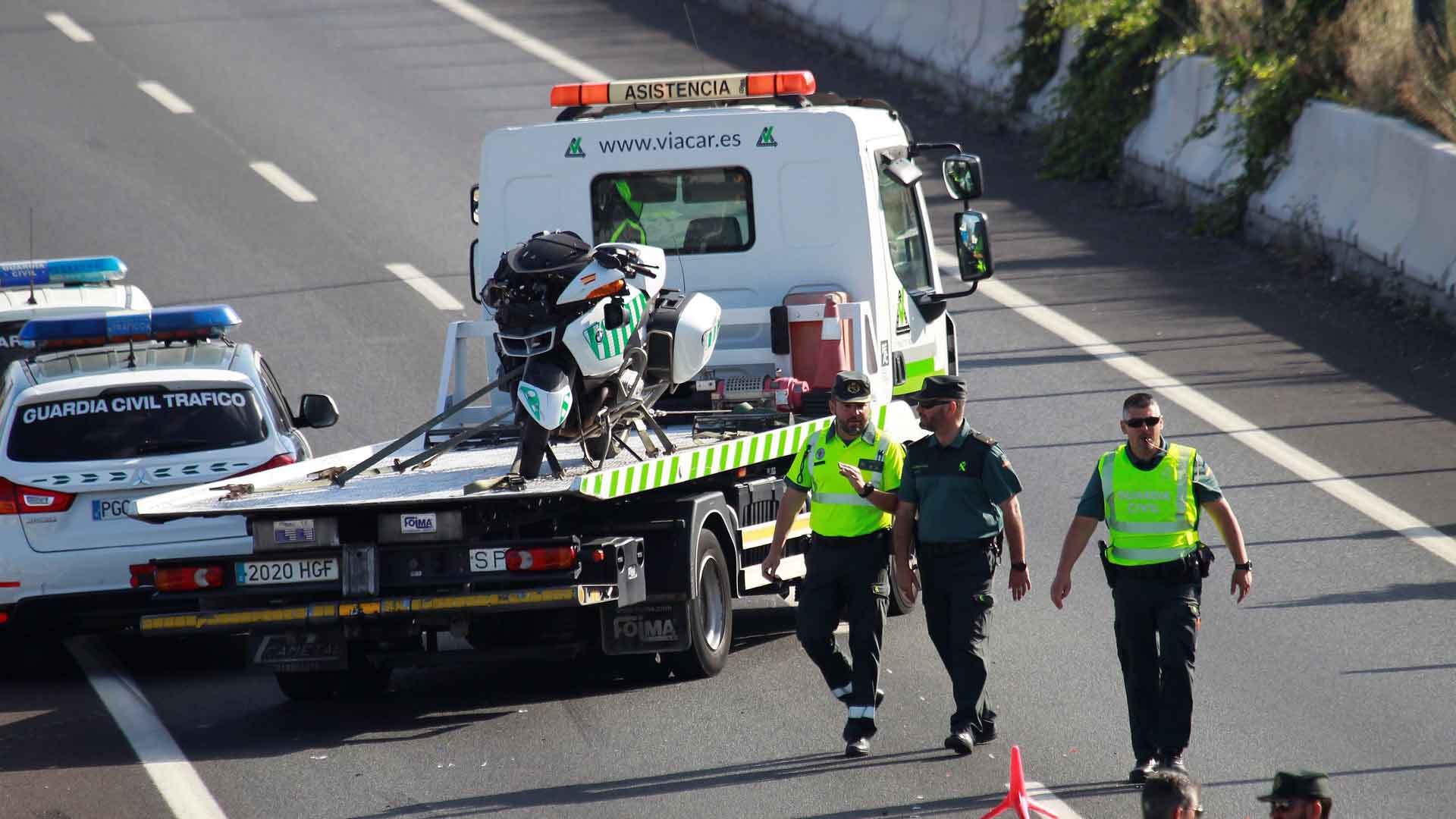 Muere en Cádiz un guardia civil que perseguía a un coche cargado con 200 kilos de hachís