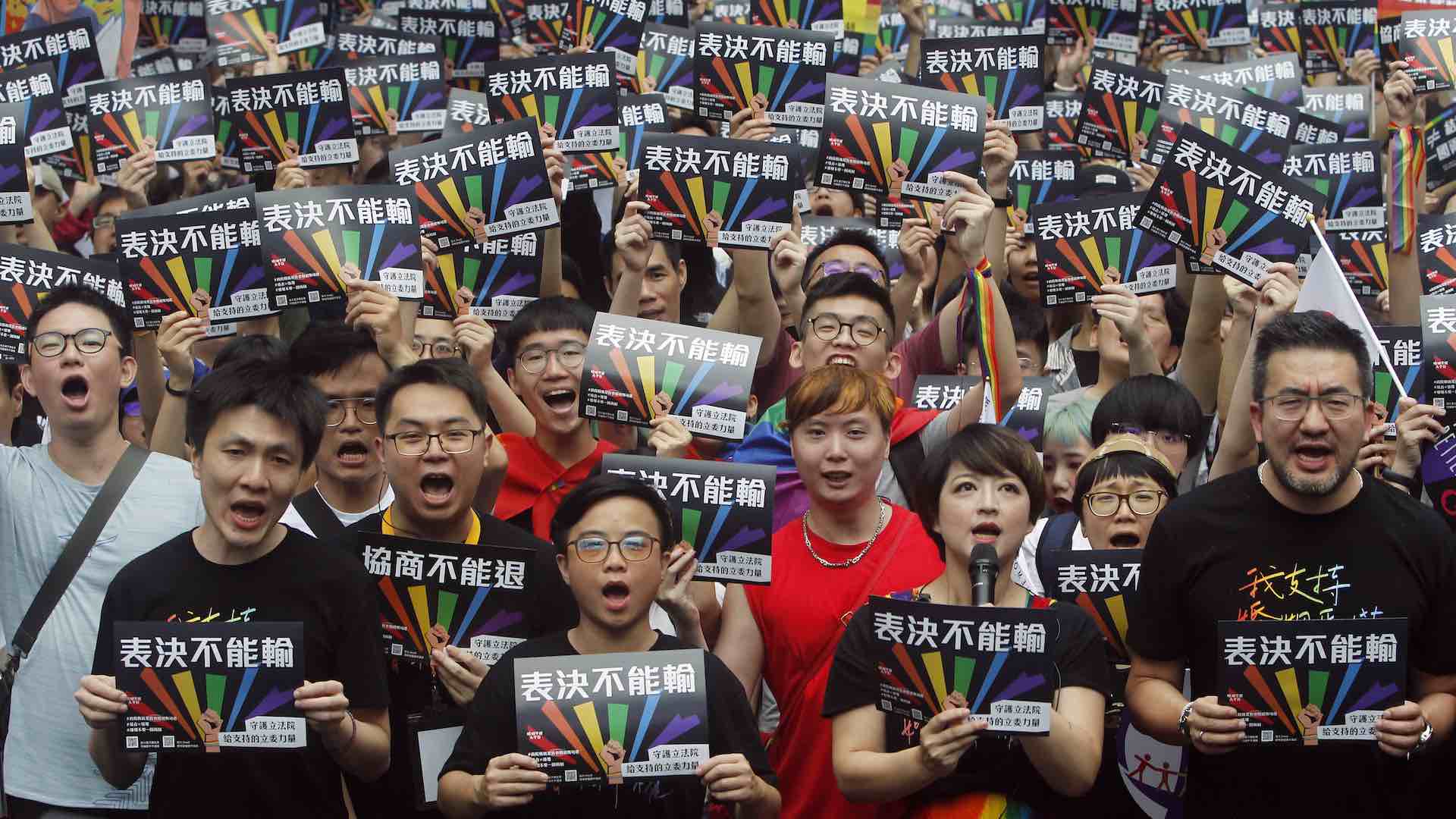 Taiwán legaliza el matrimonio entre personas del mismo sexo
