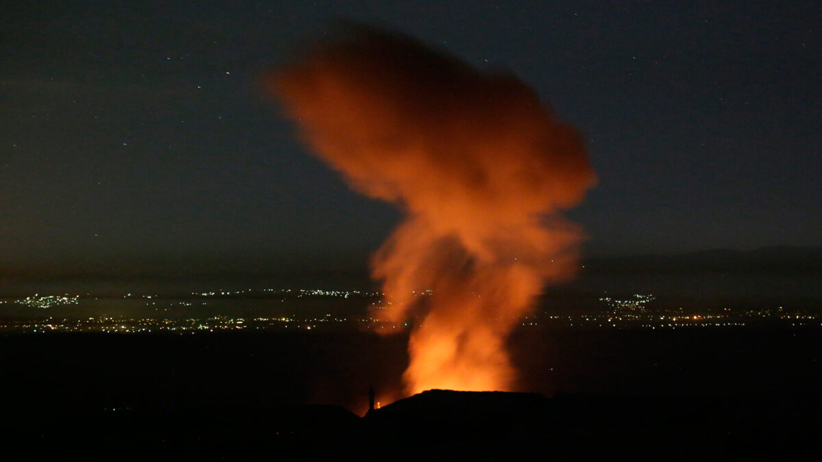 Al menos diez combatientes fallecidos tras varios bombardeos israelíes en Siria