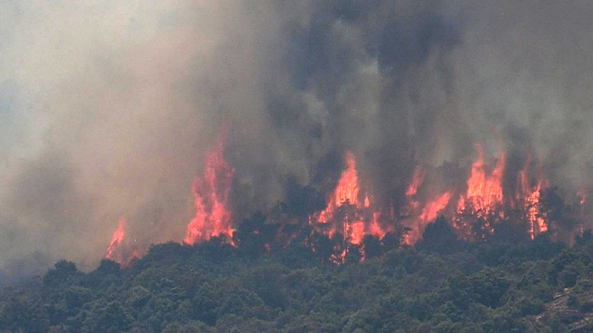 El incendio de Tarragona se estabiliza y dos fuegos descontrolados en Toledo arrasan 3.600 hectáreas