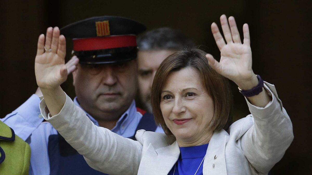 El TEDH rechaza la demanda de Forcadell contra su prisión preventiva