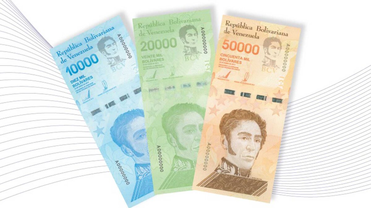 Venezuela emite tres nuevos billetes ante la incontrolable inflación