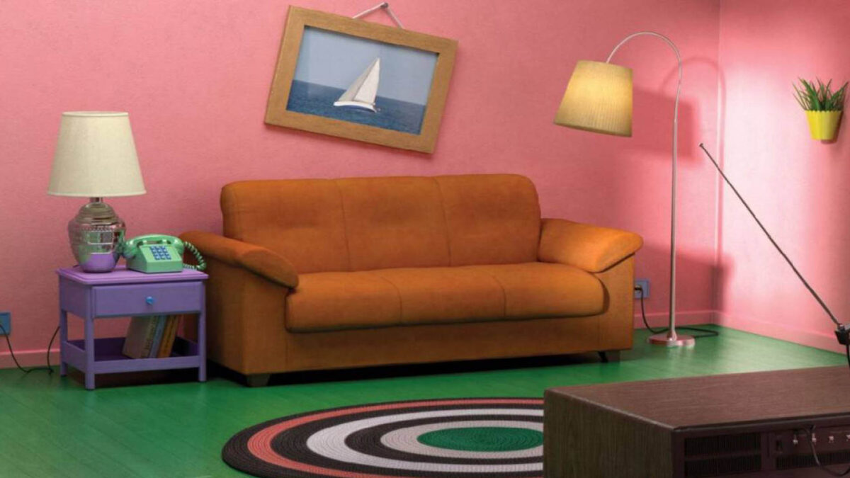 Ya es posible decorar el salón de casa como el de ‘Friends’ o ‘Los Simpsons’