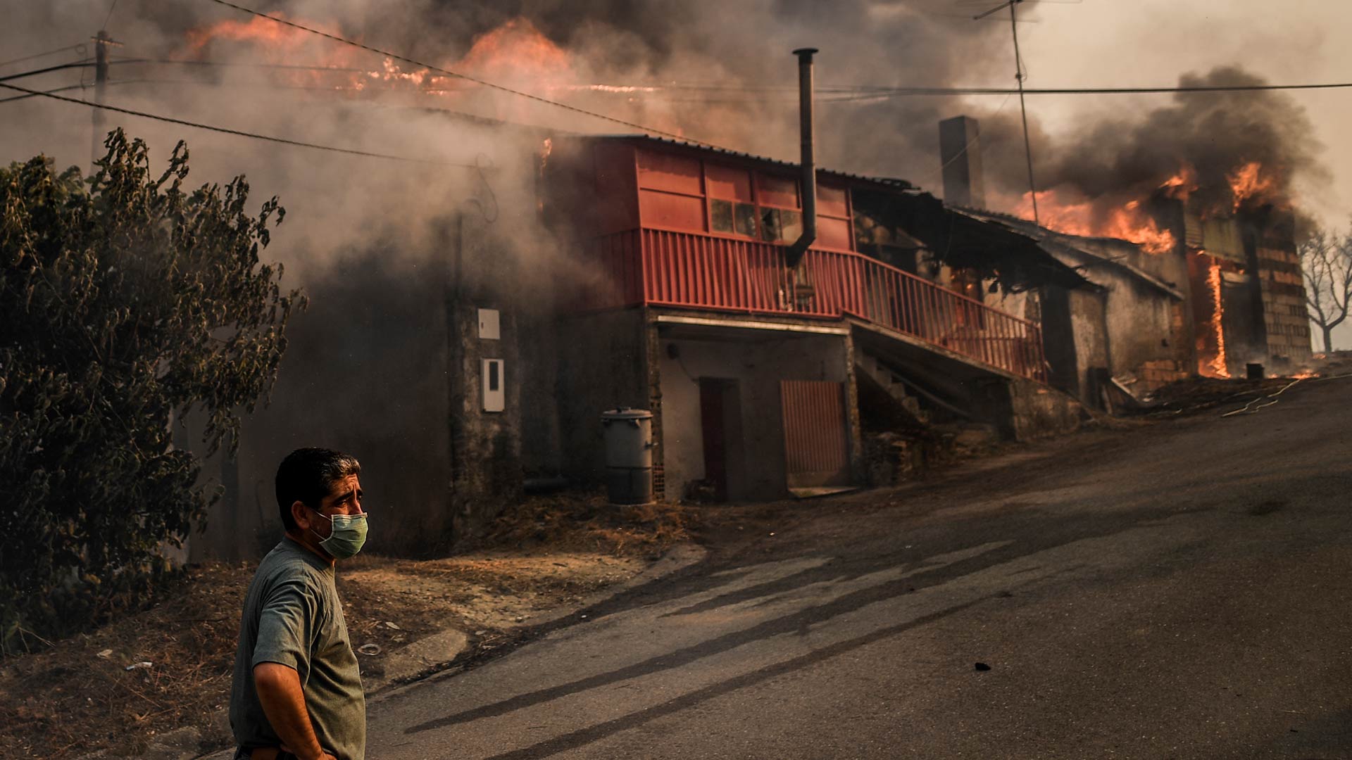 Arrestado un hombre por los incendios de Portugal que han arrasado 8.500 hectáreas