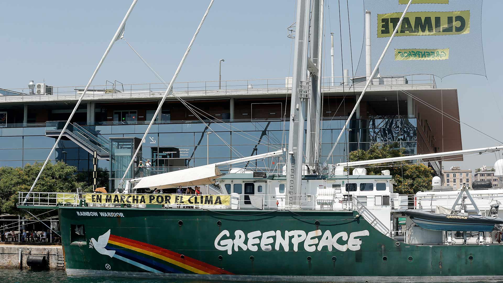 Greenpeace pide a España que lidere la lucha mundial contra el cambio climático