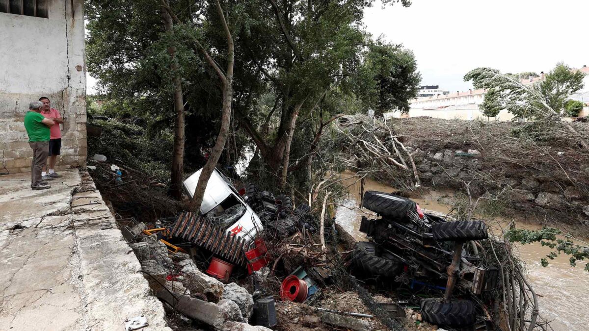 Muere un hombre en Navarra por las inundaciones y las lluvias torrenciales