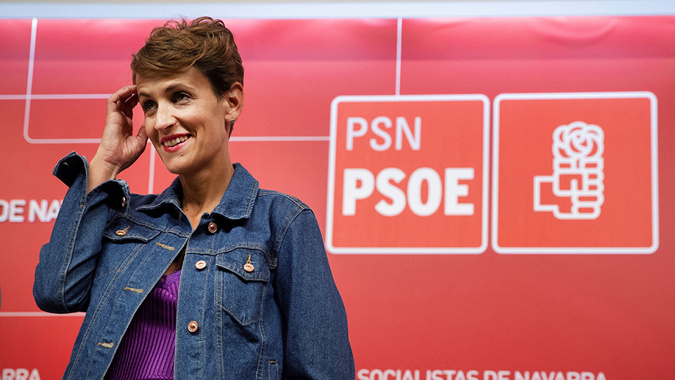 PSOE alcanza un preacuerdo con Geroa Bai, Podemos e IU para gobernar en Navarra