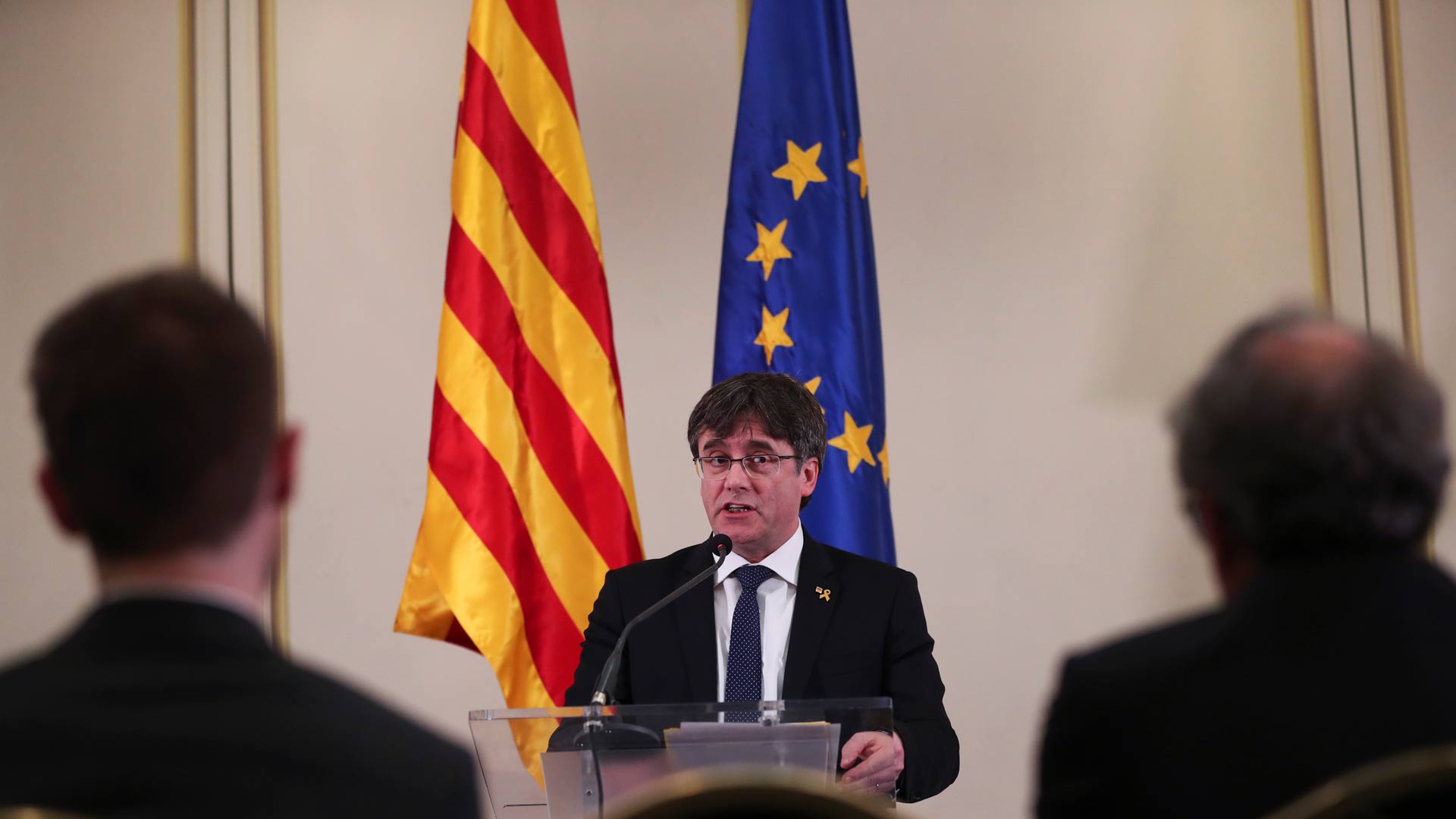 Puigdemont renuncia a acudir a la protesta de Estrasburgo por temor a ser entregado a España