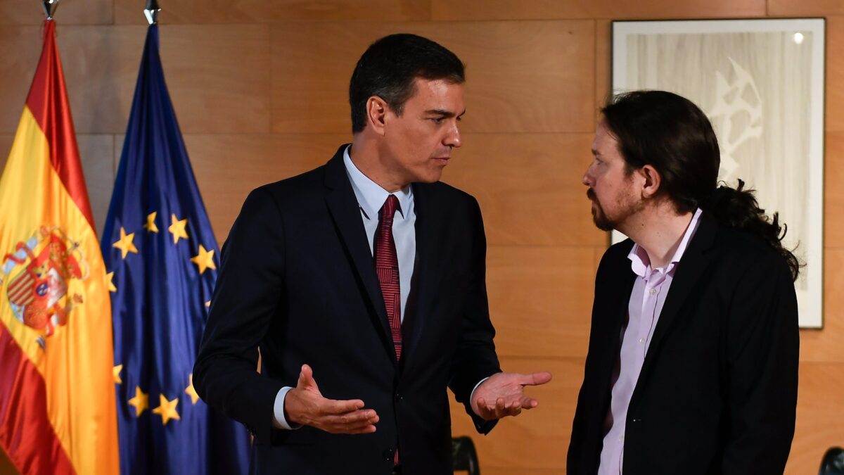 Sánchez mantiene su veto a Iglesias: «Necesito un vicepresidente que defienda la democracia española»