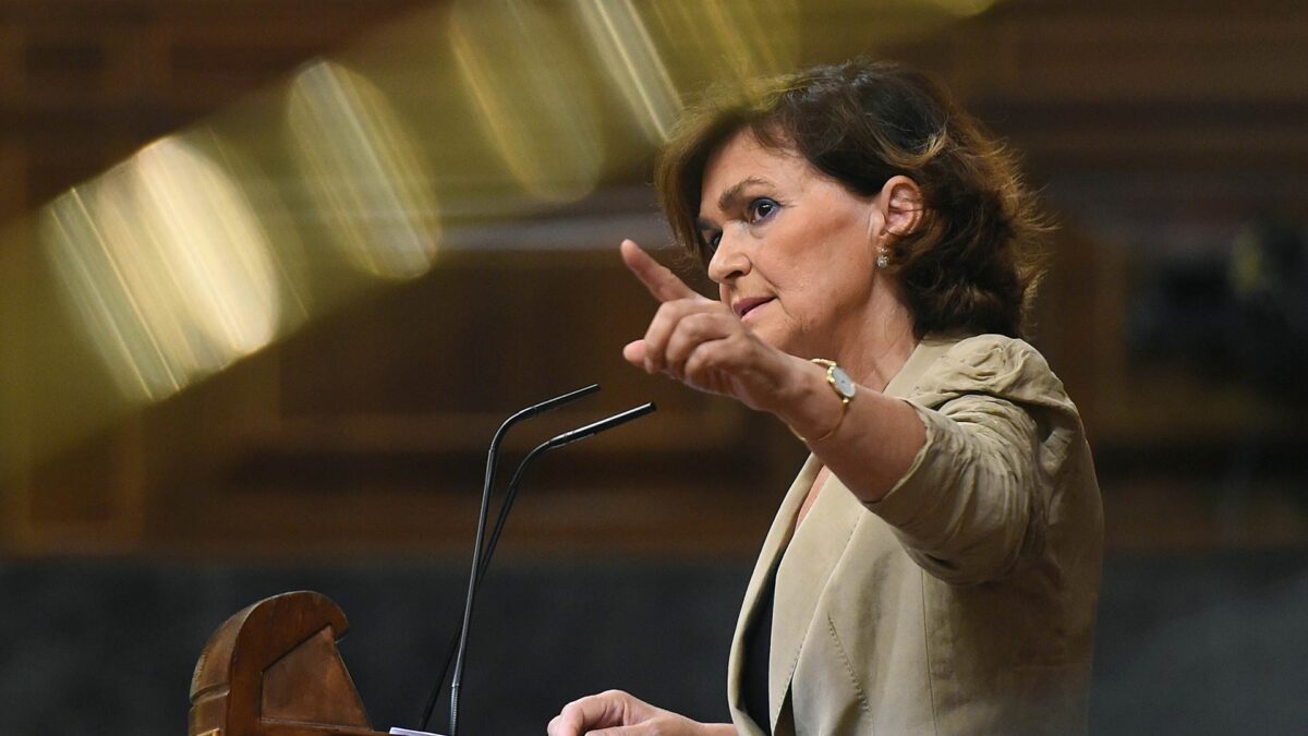 Carmen Calvo sobre el Open Arms: «Nunca, en ningún momento, pidió ir a un puerto español»