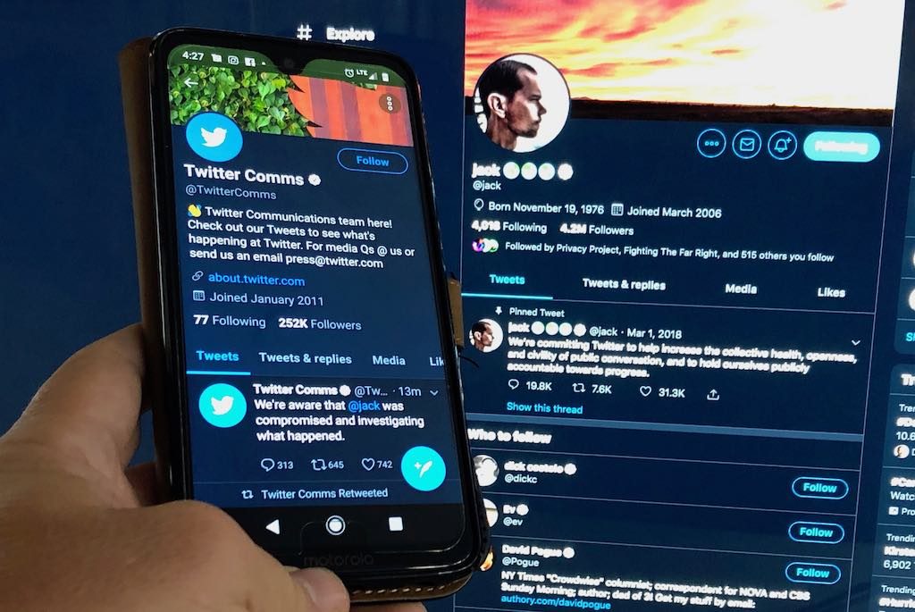 El creador de Twitter, Jack Dorsey, hackeado en su propia red social 1
