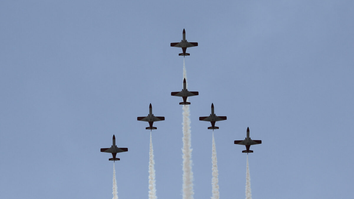 Se cancela el desfile aéreo del Día de la Fiesta Nacional a causa de la lluvia