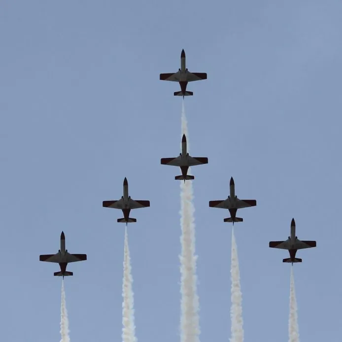 Se cancela el desfile aéreo del Día de la Fiesta Nacional a causa de la lluvia