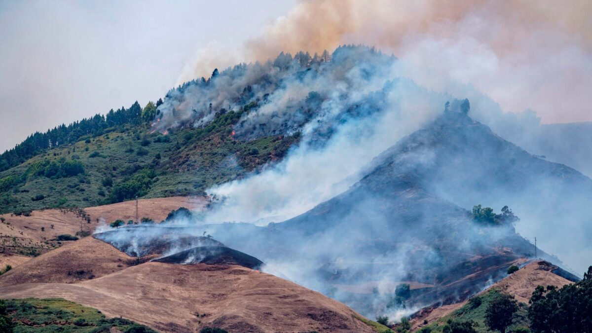 En menos de un minuto: el incendio de Gran Canaria, Díaz Ayuso ya presidenta y el bloque con el Open Arms